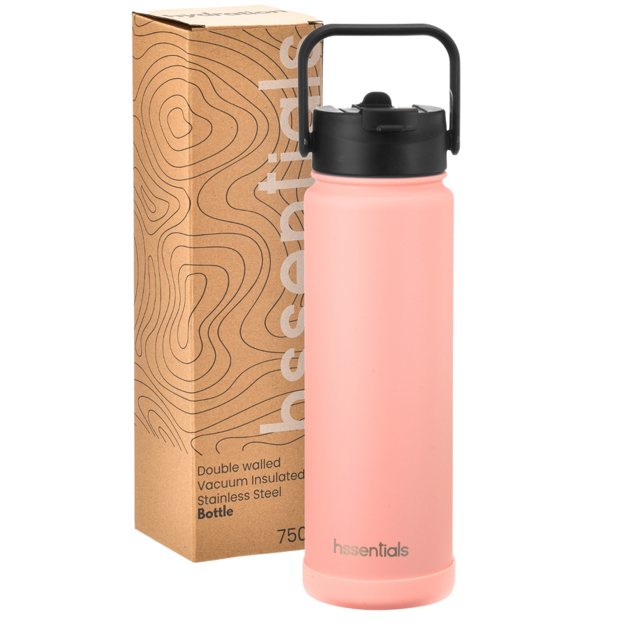 Hssentials Blush Pink Insulated Water Bottle 750ml